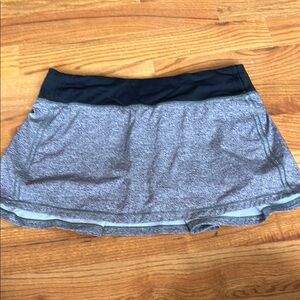 Lululemon Athletica Gray athletic Skirt 12